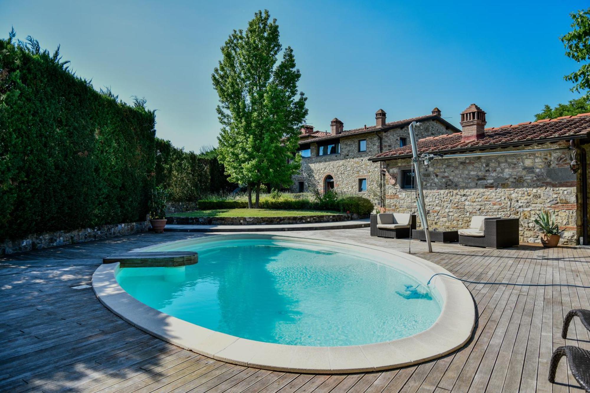 Appartamento In Villa Con Piscina - Mhateria Relais Rignano Sull Arno Exterior photo